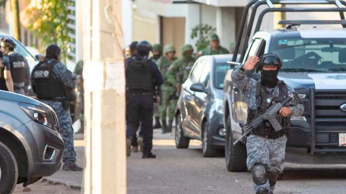 Operativo policiaco Zacatecas